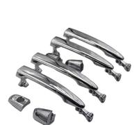 EHWLFVX Maniglie Esterne Delle Portiere Dell'auto Per Toyota Per Camry 200-2012 Anteriore Sinistro Destro Posteriore E Maniglia Esterna Cromata Maniglia della porta laterale(4 x chrome)