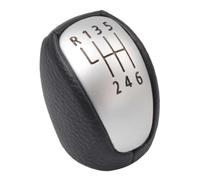 EHWLFVX Per Laguna MK3 2007-2014 Pomello Del Cambio | Impugnatura Asta Cambio Palla manuale con leva del cambio in pelle PU a 6 velocità(Gear knob only)