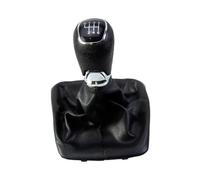 EHWLFVX Per Skoda Per Octavia 2 Per A5 Per A6 2004-2012 Pomello Del Cambio | Impugnatura Asta Cambio Stick per auto a 5/6 velocità con pomello di cambio leva per ghetta in pelle PU(6 Speed)