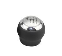 EHWLFVX Per Toyota Per Corolla Per Verso 2007-2013 Pomello Del Cambio | Impugnatura Asta Cambio Copri stivale in pelle con leva del cambio per auto a 5/6 velocità(1Pc 6 Speed Silver)