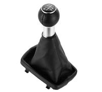 EHWLFVX Pomello Del Cambio Auto Per Per A3 S3 2001-2003 12mm 5/6 Velocità Cambio Manuale Pomello Maniglia A Leva Testa Ghetta Boot Copertura Accessori Auto(Chrome 5 speed)