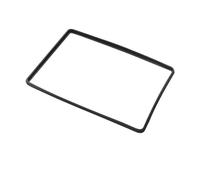EHWLFVX Salvaschermo Per Tesla Per Model 3 Y Cornice Protettiva Silicone Display Controllo Centrale Protezione Schermo Navigazione Accessori Per Auto(Black)