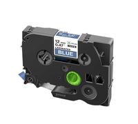 EHxCUF 22 colori nastro etichetta compatibile 12 mm per 231 131 231 335 431 531 631 731 831 931 M31 M31 Laminato Stampante Nastro con etichetta(White on Blue)