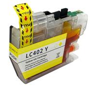 EHxCUF Cartuccia inchiostro a getto d'inchiostro tintura LC402 402 Compatibile con le stampanti MFC-J5340DW MFC-J6740DW MFC-J6540DW MFC-J6940DW(Y 1PC)