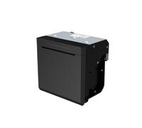 EHxCUF Stampante termica EP-385C da 3 pollici da 80 mm per etichetta per montaggio del pannello di kiosk e stampa di ricevuta con taglia automatica compatibile con sistemi POS(RU Black)