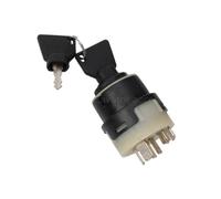 EHYSYN Interruttore di accensione Misura per New Holland 3CX 4CX 701/80184 85804674 50988 ELT20-0039 AES-1111-90B Interruttore di Accensione W 2 Chiavi Set Trattori A Forcella(9 Lines)