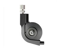EHYSYN Tamburo Posteriori per Bicicletta Convertitore Freno V per Bicicletta Lumaca Bici Pieghevole da Viaggio regolatore da Viaggio Cavo Adattatore Bici Cambio(Black)