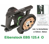 Eibenstock Smerigliatrice Calcestruzzo EBS 125.4 O + Disco Abrasivo 125mm Piano