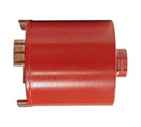 Eibenstock Svasatore per scatole M 16, Ø 82 mm, lunghezza utile 70 mm, 4 segmenti (calcare duro, per aspirazione polvere H/HB) Quantità:1