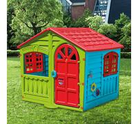 EIC Casetta per Bambini da Giardino in Resina Plastica Gioco Bimbi Esterno In...