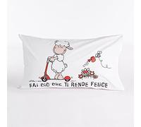 EIC-PI HAPPY PEOPLE - Cuscino per Bambini Anime Happy People. Messaggio: Ti Rende Felice