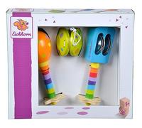 Eichhorn 100003484 set Contains rattles, maracas and castanets, colourful wooden