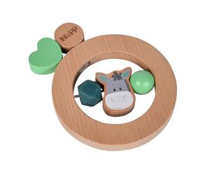 Eichhorn 100005874 EH Baby Hipp Ring Greifling, multicolore