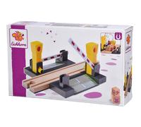 Eichhorn 100006500 Railway Crossing, 4 Pieces, FSC-Certified Beech Wood, Can Be