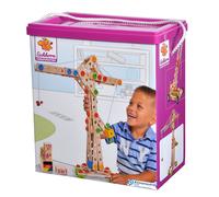 Eichhorn 100039097 Constructor Crane-Versatile Wooden Toy, 170 Pieces, 5 Differe
