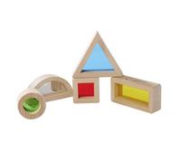 Eichhorn: Gioco educativo in legno Montessori 5 pezzi - Puzzle di forme