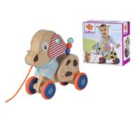 Eichhorn Giocattolo trainabile Cagnolino 100005586 17,5 cm in legno 1+ anno Nuovo