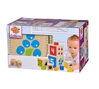 Eichhorn 100002252 - Bunter Steckturm, 10-tlg, Höhe: 40cm, Birkenholz