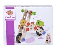Eichhorn - Constructor scooter, versatile wooden toy, 65 pieces, 4 different mod