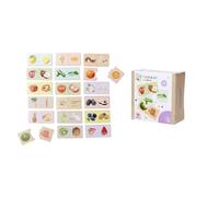 Puzzle Montessori frutta e verdura