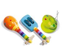 Eichhorn- Musik Set mit Include sonaglio, Maracas e castagnetta, Strumenti Music