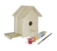 Eichhorn Outdoor Kit casetta per uccelli 100004581 in legno da montare e dipingere