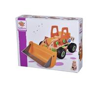 Eichhorn - Pale gommate Constructor - Versatile Giocattolo in Legno, 140 componenti, 6 Diverse Costruzioni, per Bambini dai 6 Anni in su, 100% Legno FSC