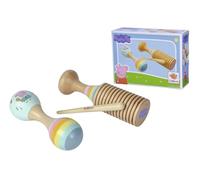 Eichhorn Peppa Pig 109265764 Set Maraca e Cricchetto, Multicolore