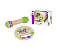 Eichhorn - 2-piece music set, includes grasping ring with bells and rod with sou