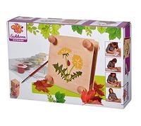 Eichhorn - Spremifoglie per Esterni - Fogli e pressa per Fiori con Modelli per dipingere, incl. Pennello e Vernice, Adatto per Bambini dai 6 Anni in su
