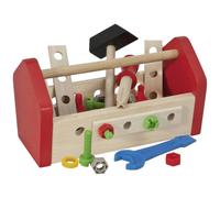 Eichhorn 100028103 Constructor Kids Box Includes a Range of Wooden & Plastic T