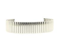 Eichmüller Cavo flessibile in acciaio inossidabile lucidato/opaco/rivestimento PVD, Silberfarben Glänzend, 12mm, Bracciale