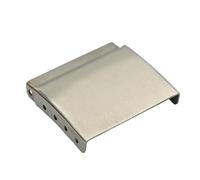 Eichmüller since 1950 Prolunga per cinturino in metallo con gradino in 12/14/16/18/20/22 mm, per cinturino in acciaio inox, 22 mm, Acciaio inossidabile, nessuna.