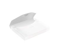 Eichner 9218-00878 - Scatola portadocumenti, formato A4, 4 cm, trasparente