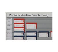 Eichner Lavagna di pianificazione A4, per officina, 1580mm Quantità:1