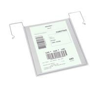 Eichner Tasca di visualizzazione con struttura metallica A4, verticale senza patta Quantità:10