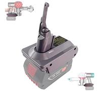 EID Adattatore batteria per Dyson V7 e V8, per Bosch GBA serie 18 V su batteria per Dyson V7 V8 Absolute Animal Motorhead lavoro con aspirapolvere Fluffy HEPA