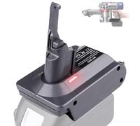 EID Adattatore per Dyson V7+V8, per Makita 18 V, per Dyson V7/V8 Animal Fluffy Motorhead aspirapolvere a mano