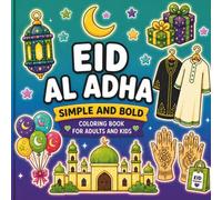 EID AL ADHA: A Simple and Bold Coloring Book for Adults and Kids