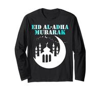 Eid al Adha Mubarak 2026 Happy Eid for Muslims - Eid Mubarak Maglia a Manica
