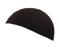 Eid - Cappello da preghiera musulmani da uomo, lavorato a maglia, elastico, con teschio, cappello per i Ramadan, Cf, M