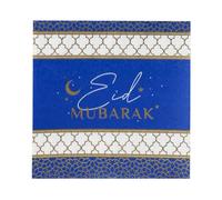 Eid Party Porcelain Gold Paper Napkins 21Pk Fsc Mix