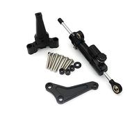 EIDASH Sterzo Stabilizzatore per T&riumph Street Triple 765 RS/765 R per T&riumph Street 1200 RS Moto Modificato Ammortizzatore di Sterzo Stabilizzatore Staffa di Montaggio Kit di Supporto(3)