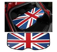 EIDASH Vasca Baule per Mini per Cooper per Countryman F55 F56 F60 R60 Tappetino per Finestrino per Bagagliaio Interno Auto(A,for F55)