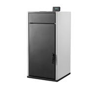 EIDER BIOMASA - COMPACT HIDRO 16 - Caldaia a pellet | 16 kW Potenza globale | 15,4 kW Potenza nominale | Efficienza 94% | Capacità 20 kg | Accensione rapida | Programmabile | Riscaldamento Centrale |