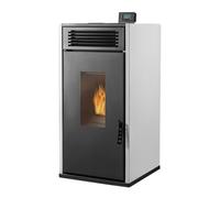 EIDER BIOMASA - GAIA HIDRO 16 - Stufa a pellet | 16 kW | Prestazioni 94% | Capacità 15 kg | Riscaldamento centrale | Sicurezza avanzata | Valvola anticondensa | Easy Clean