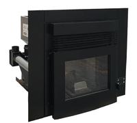 EIDER BIOMASA - INSERT CANADA 12Kw: Stufa a pellet a basso consumo | Canalizzabile | Capacità di 15 kg | Silenziosa | Doppia camera | Vetro pulito | Automatico | Riscalda fino a 220 m³ |