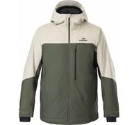 Eider - Giacca con isolamento e impermeabile - M Becca 2L Insulated Jkt Khaki per Uomo in Poliestere Riciclato - Taglia L - Kaki