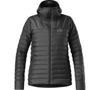 Eider - Piumino tecnico isolante e comprimibile Pertex® Quantum - W Buet Down Hoodie Black per Donne in Pelle - Taglia XS - Nero