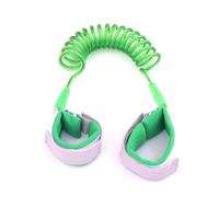 Eidyer Cintura di sicurezza anti smarrimento da polso, imbracatura di sicurezza per bambini, regolabile, 1,5 m, redini di sicurezza per bambini, guinzaglio per camminare, cintura elastica (verde)